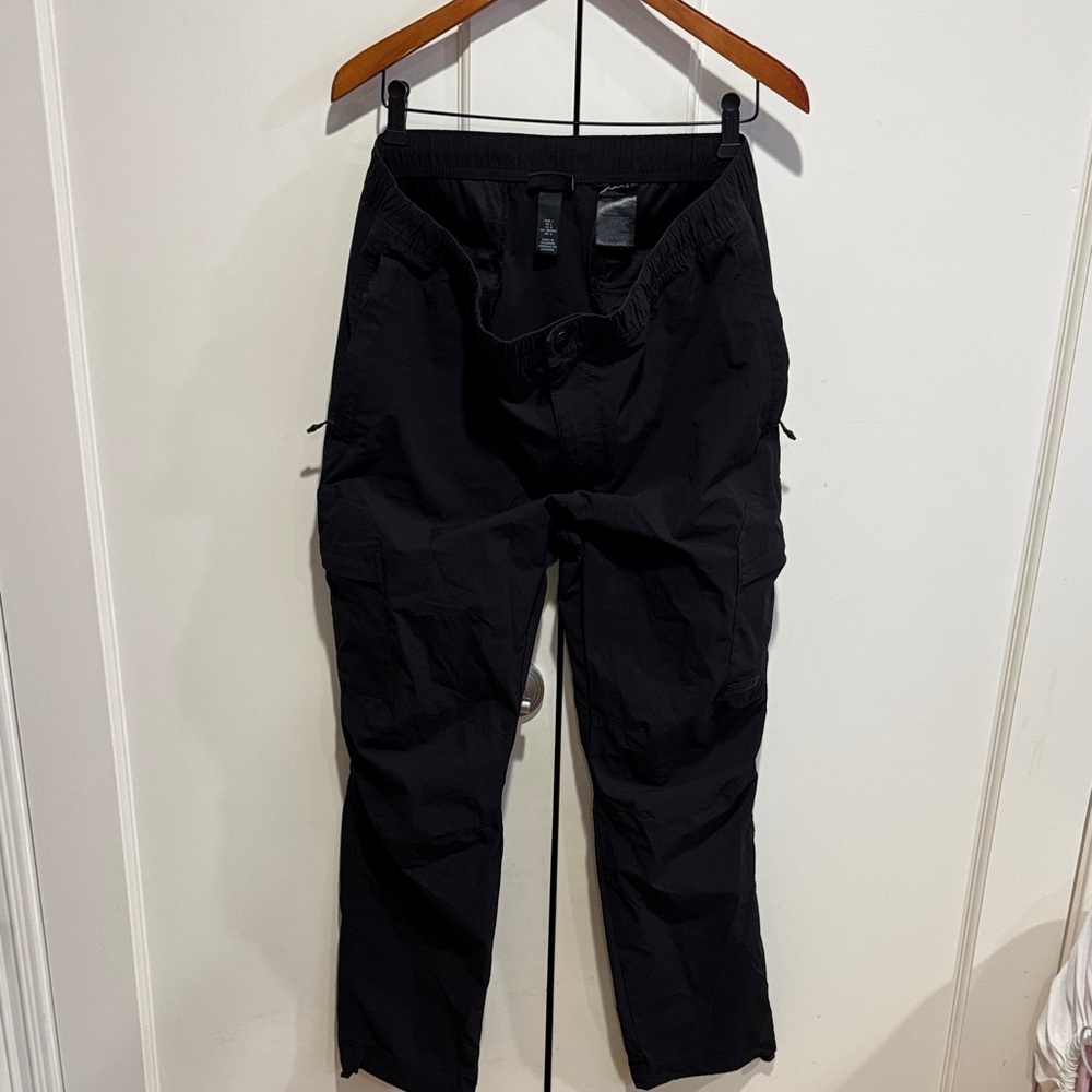 H&M Black Cargo Joggers Pants